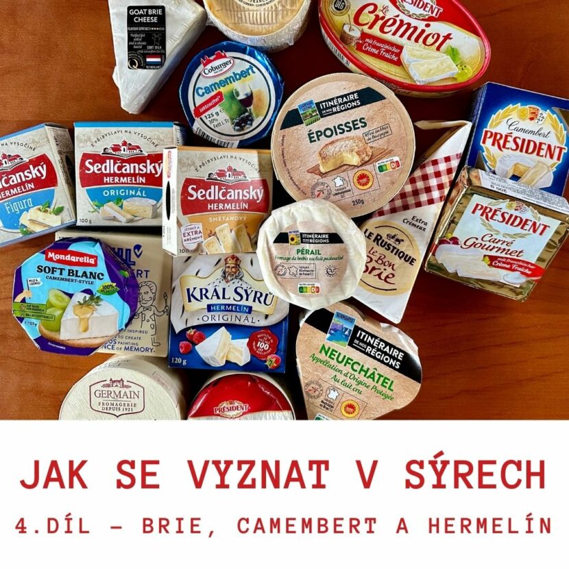 Camembert, Brie a Hermelín při hubnutí